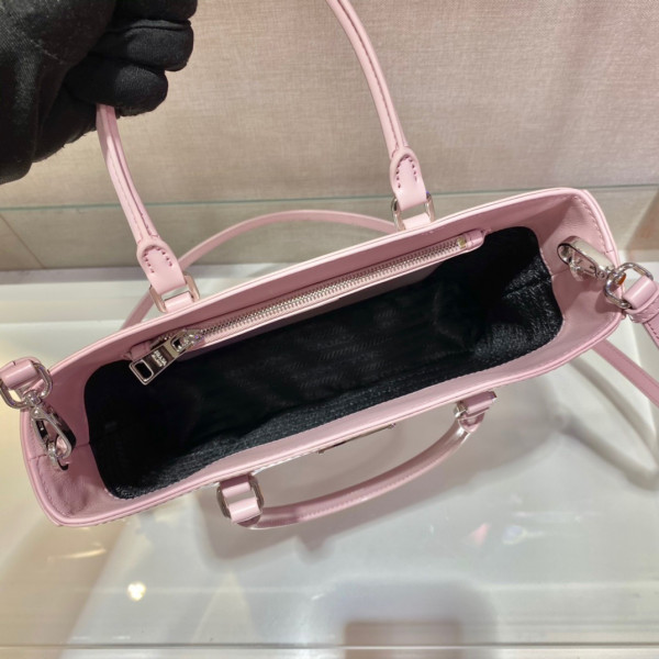 Pra*a large brushed leather tote