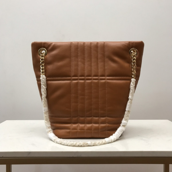 B**rry small quilted lambskin lola bucket bag