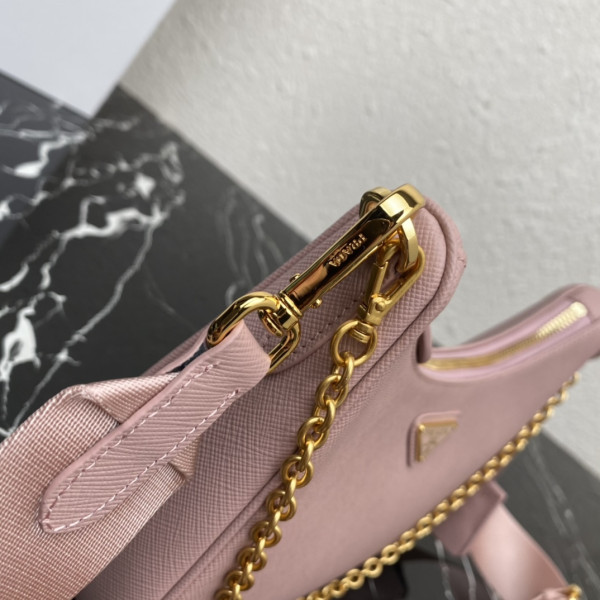 Pra*a re-edition 2005 saffiano bag-22*18*6.5cm