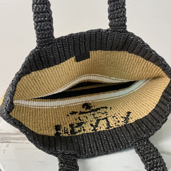 Pra*a crochet tote bag-48*34*16cm