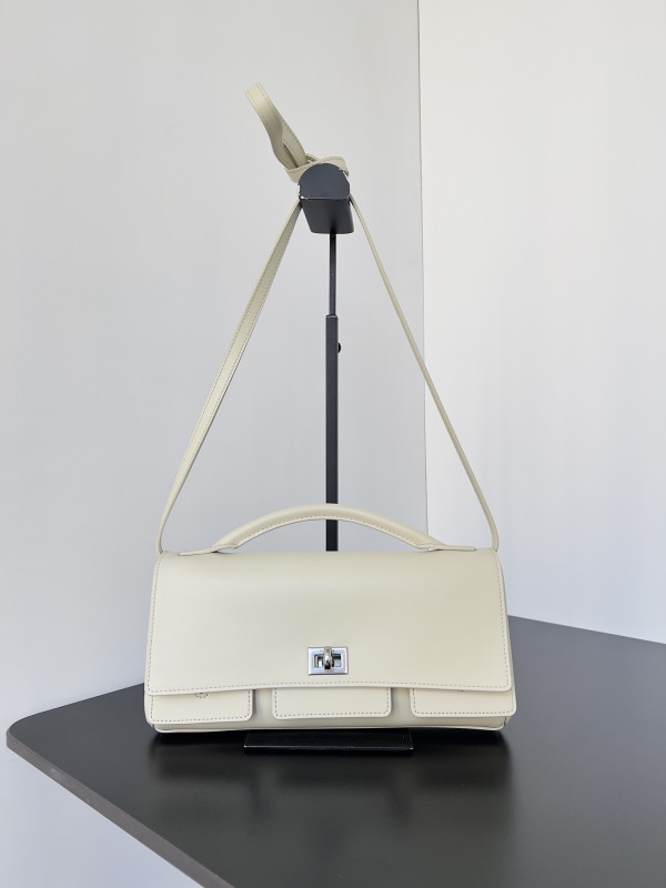 Ba*len*cia*ga bel air small clutch