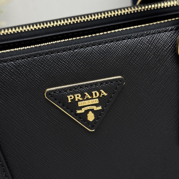 Pra*a large galleria leather bag-32*24*14cm