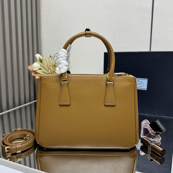 Pra*a medium galleria leather bag-28*20*12cm